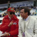 Niki Lauda und Hans Mezger rechts Foto von Porsche 125x125 - PORSCHE TRAUERT UM KONSTRUKTEUR HANS MEZGER