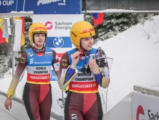 230204 PM NWBSV Weltcup Altenberg Rodel Doppel Frauen Degenhardt Rosenthal Foto BSD©Mareks Galinovskis ManLV20230204AltenbergWCDoublesWinnersandteams 34 e1675529571220 326x245 - PLATZ ZWEI FÜR FRAUEN-DOPPELSITZER BEIM RENNRODEL-WELTCUP