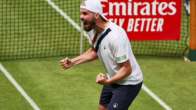 Fotos zeigt Oscar Otte (GER) bei den 31. TERRA WORTMANN OPEN, ATP500 - Mens Tennis; Halle Westf., 16.6.2024